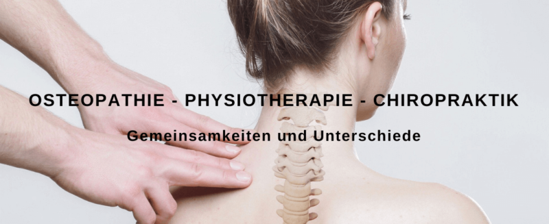 Wunderschone Osteopathie Und Chiropraktik Unterschied Ebenbild
